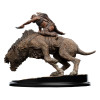 Weta - Sharkû en Warg Miniatura Statue 1/10 - El Señor de los Anillos - LOTR