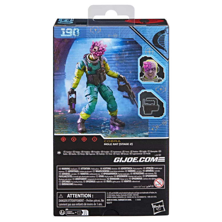 Hasbro G.I.JOE Serie Clasificada - Mole-Rat (Etapa 2)