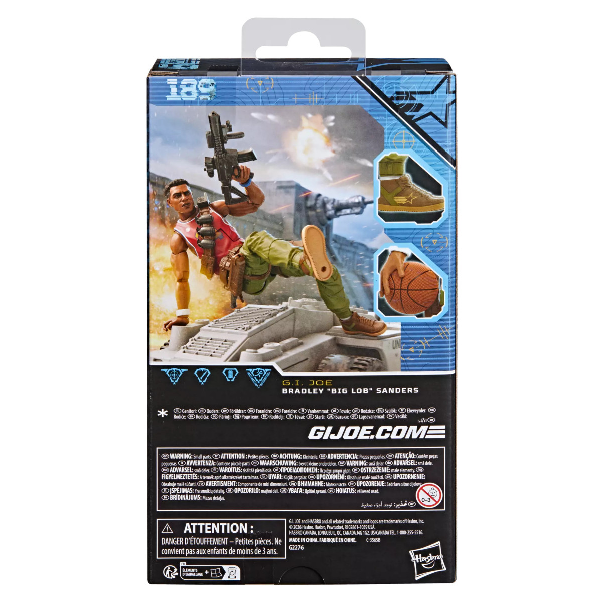 Hasbro G.I.JOE Serie Clasificada - Bradley "Big Lob" Sanders