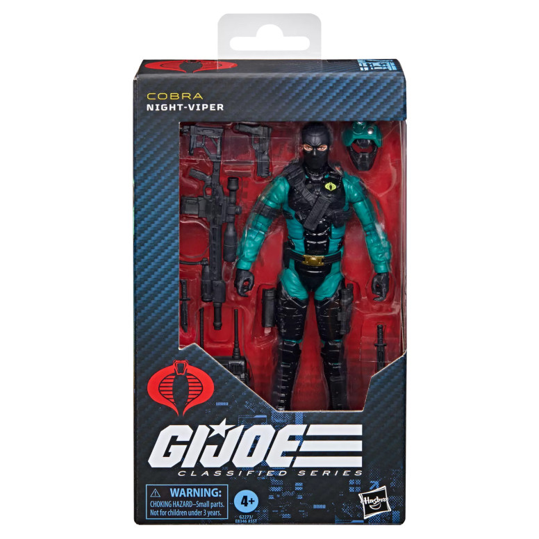 Hasbro G.I.JOE Serie Clasificada - Night-Viper