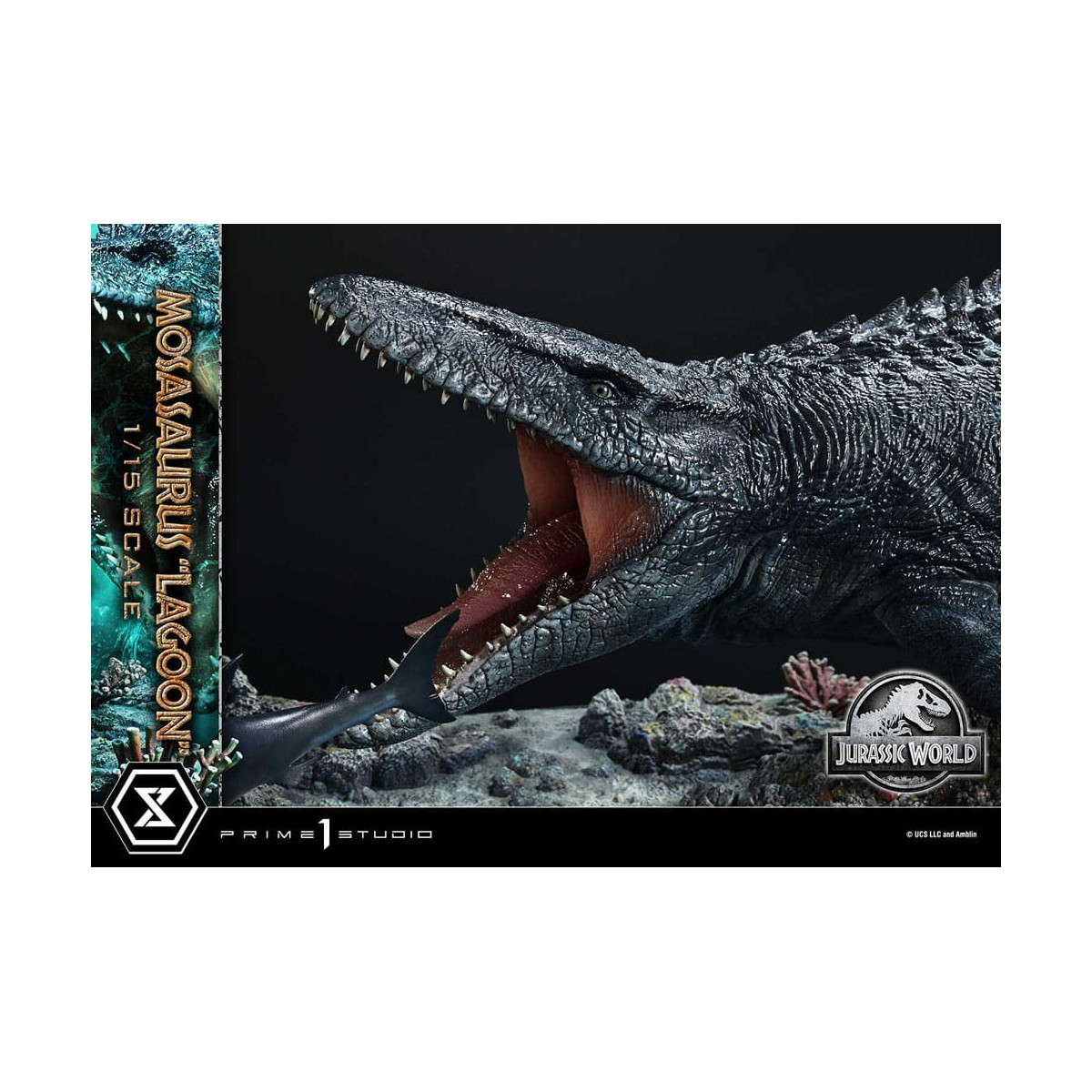 Prime 1 Studio - Jurassic World - Mosasaurus "Laguna" Bonus Version Legacy Museum Collection 1/15