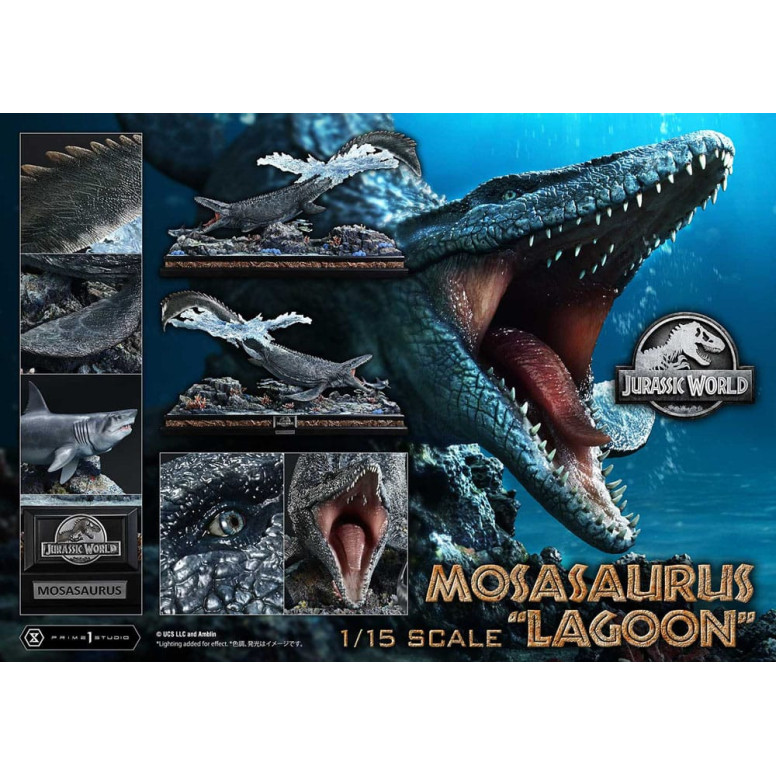 Prime 1 Studio - Jurassic World - Mosasaurus "Laguna" Bonus Version Legacy Museum Collection 1/15