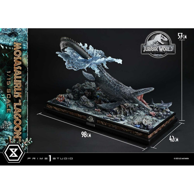 Prime 1 Studio - Jurassic World - Mosasaurus "Laguna" Bonus Version Legacy Museum Collection 1/15