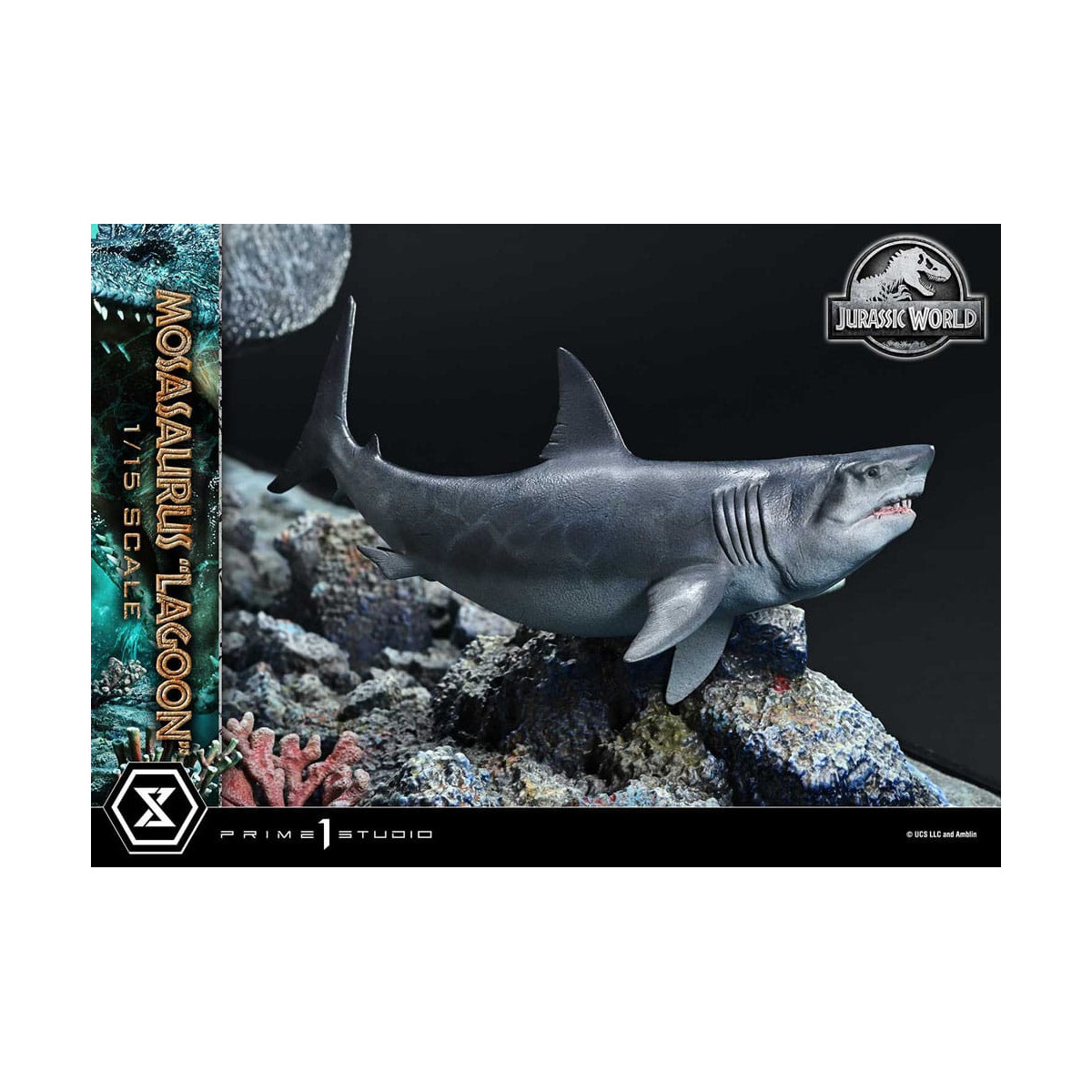 Prime 1 Studio - Jurassic World - Mosasaurus "Laguna" Bonus Version Legacy Museum Collection 1/15