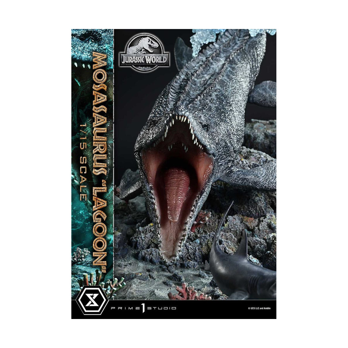 Prime 1 Studio - Jurassic World - Mosasaurus "Laguna" Bonus Version Legacy Museum Collection 1/15