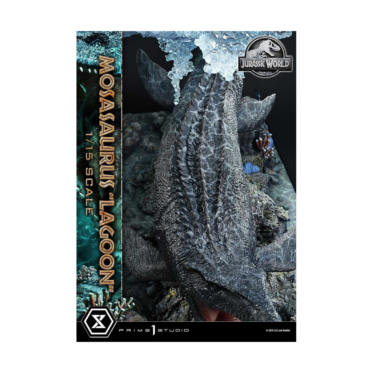 Prime 1 Studio - Jurassic World - Mosasaurus "Laguna" Bonus Version Legacy Museum Collection 1/15