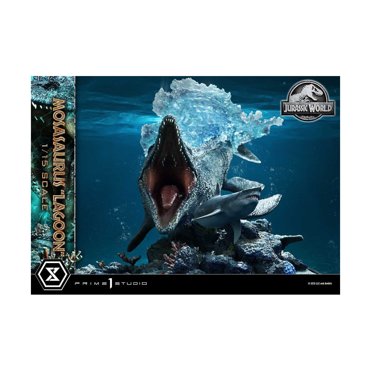 Prime 1 Studio - Jurassic World - Mosasaurus "Laguna" Legacy Museum Collection 1/15