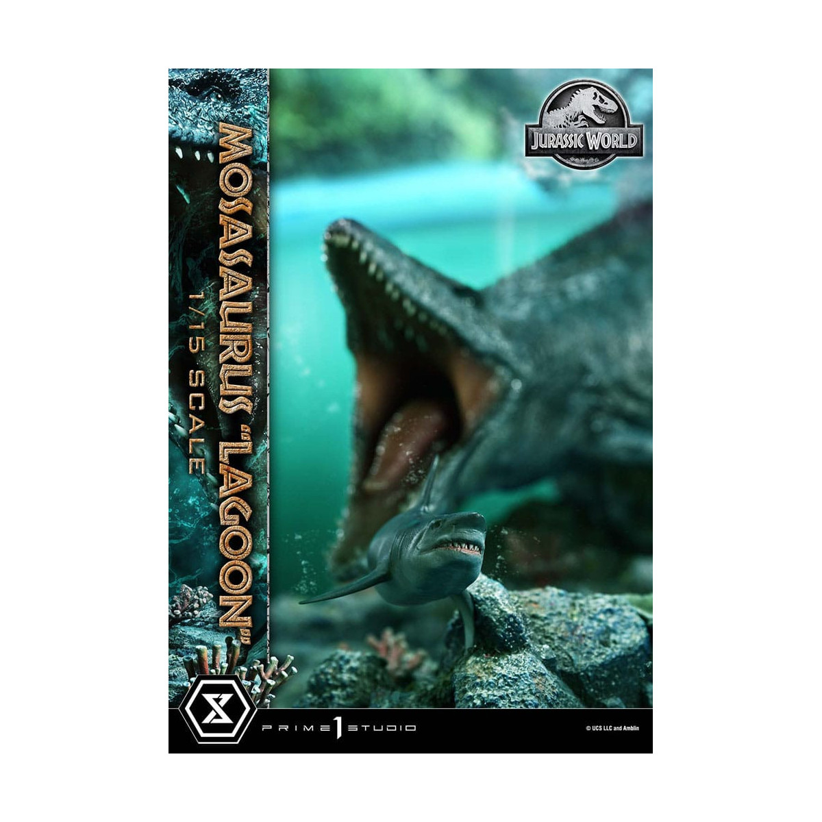 Prime 1 Studio - Jurassic World - Mosasaurus "Laguna" Legacy Museum Collection 1/15