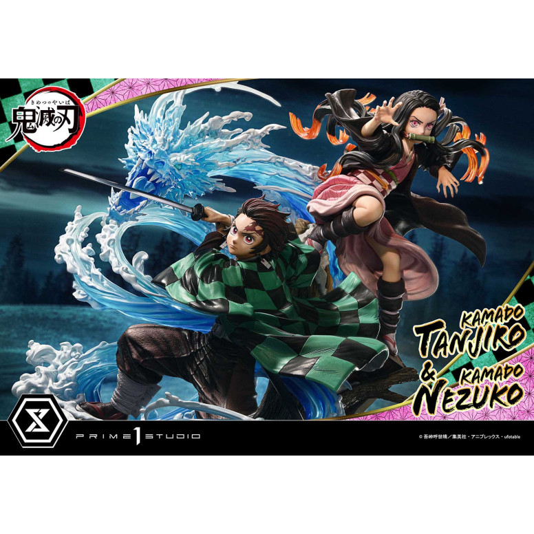 Prime 1 Studio - KAMADO TANJIRO & KAMADO NEZUKO - Guardianes de la Noche (Kimetsu no Yaiba) Concept Masterline Series 1/6