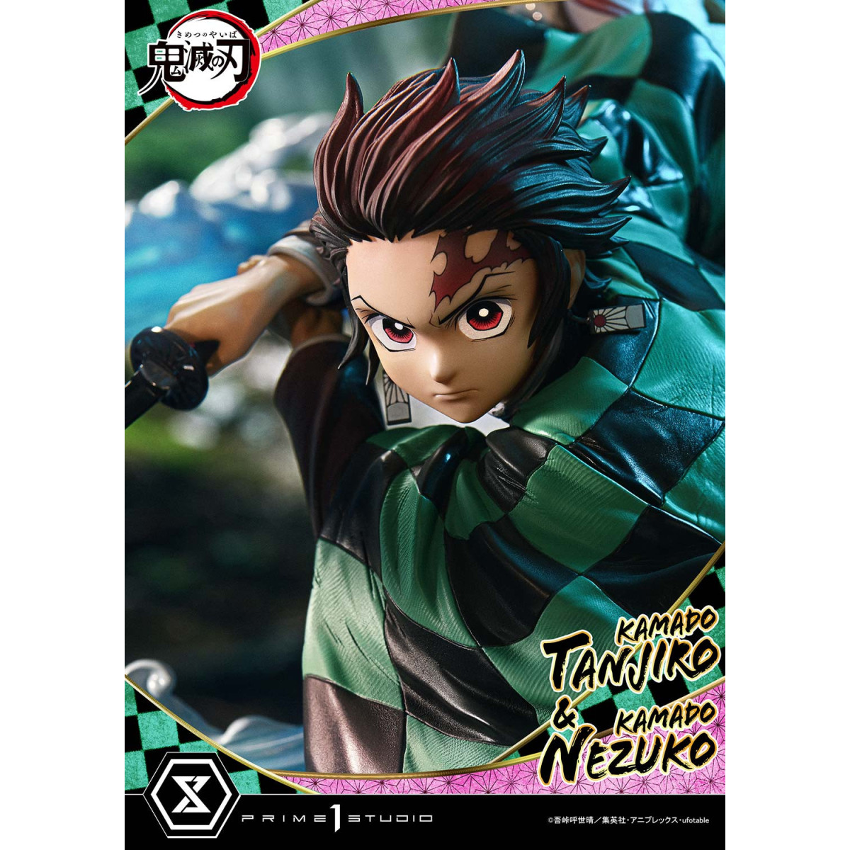 Prime 1 Studio - KAMADO TANJIRO & KAMADO NEZUKO - Guardianes de la Noche (Kimetsu no Yaiba) Concept Masterline Series 1/6