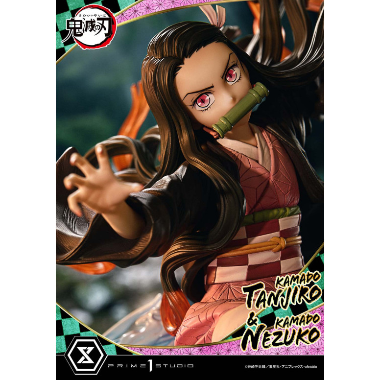 Prime 1 Studio - KAMADO TANJIRO & KAMADO NEZUKO - Guardianes de la Noche (Kimetsu no Yaiba) Concept Masterline Series 1/6
