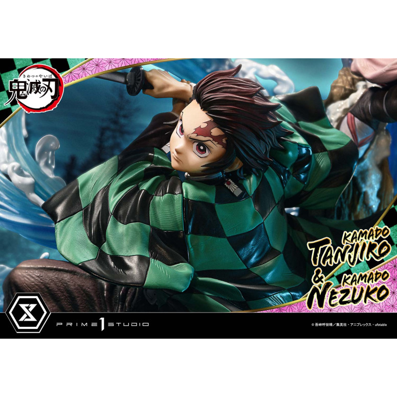 Prime 1 Studio - KAMADO TANJIRO & KAMADO NEZUKO - Guardianes de la Noche (Kimetsu no Yaiba) Concept Masterline Series 1/6