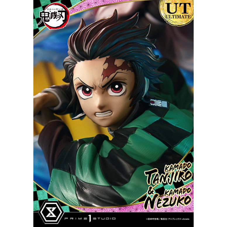 Prime 1 Studio - KAMADO TANJIRO & KAMADO NEZUKO Ultimate Bonus Version - Guardianes de la Noche (Kimetsu no Yaiba) Concept Maste
