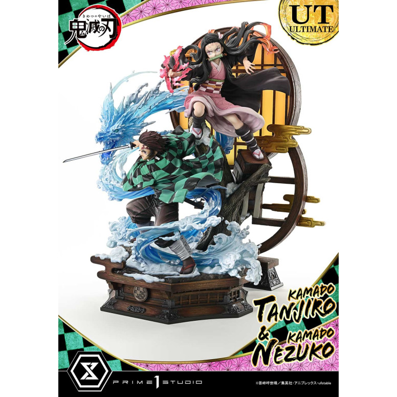 Prime 1 Studio - KAMADO TANJIRO & KAMADO NEZUKO Ultimate Bonus Version - Guardianes de la Noche (Kimetsu no Yaiba) Concept Maste