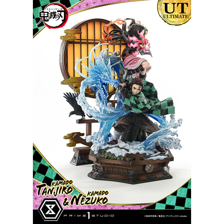 Prime 1 Studio - KAMADO TANJIRO & KAMADO NEZUKO Ultimate Bonus Version - Guardianes de la Noche (Kimetsu no Yaiba) Concept Maste