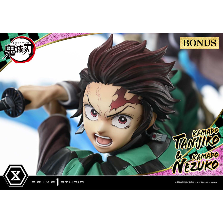 Prime 1 Studio - KAMADO TANJIRO & KAMADO NEZUKO Ultimate Bonus Version - Guardianes de la Noche (Kimetsu no Yaiba) Concept Maste