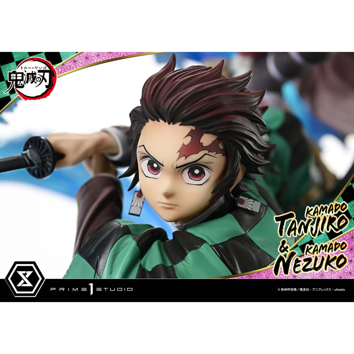 Prime 1 Studio - KAMADO TANJIRO & KAMADO NEZUKO Ultimate Bonus Version - Guardianes de la Noche (Kimetsu no Yaiba) Concept Maste