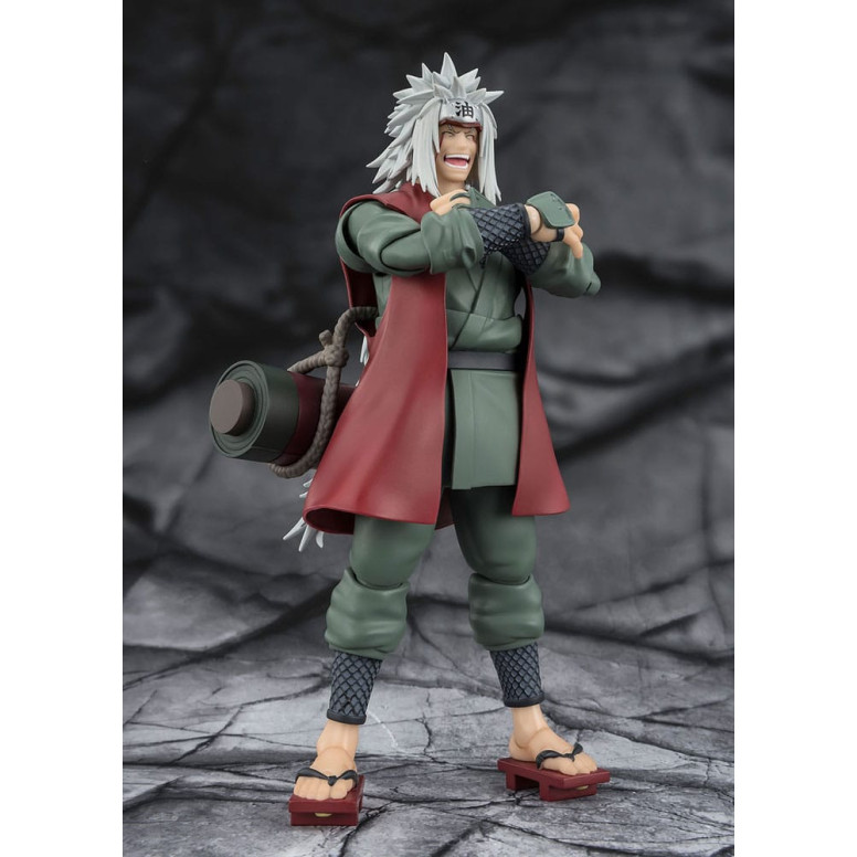 Bandai Tamashii - Jiraiya Hoja Oculta Maestro Sabio Heroico (Set Modo Sabio) - SH Figuarts SHF