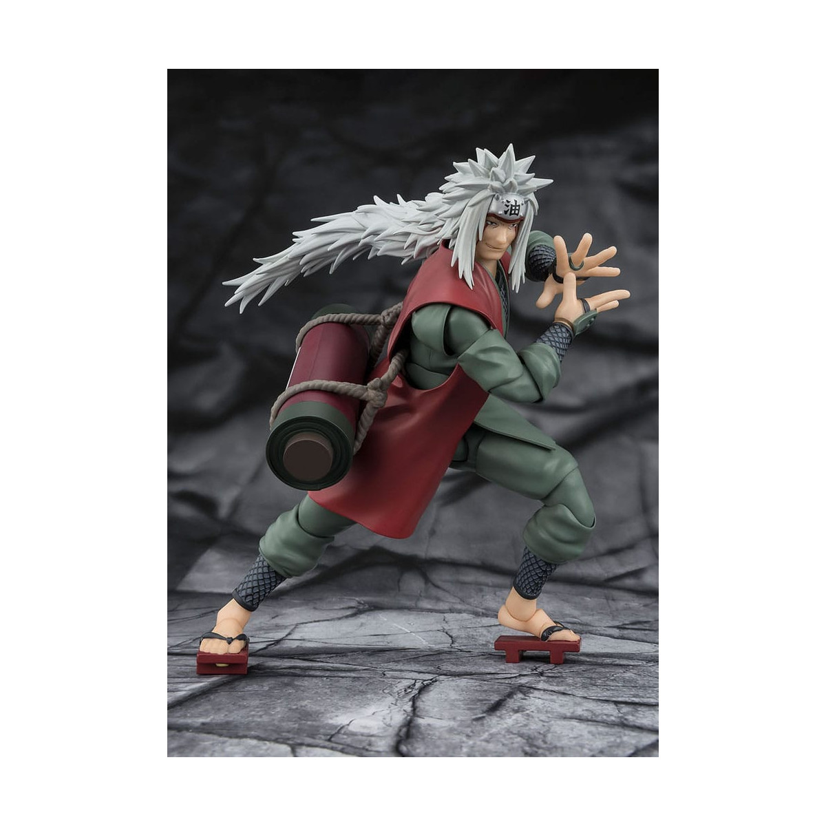 Bandai Tamashii - Jiraiya Hoja Oculta Maestro Sabio Heroico (Set Modo Sabio) - SH Figuarts SHF