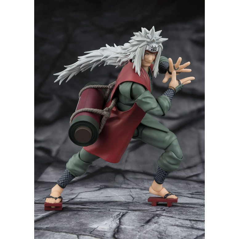 Bandai Tamashii - Jiraiya Hoja Oculta Maestro Sabio Heroico (Set Modo Sabio) - SH Figuarts SHF