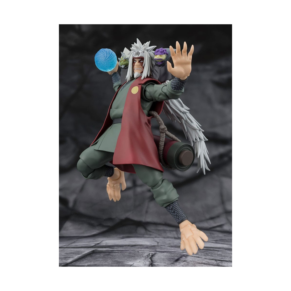 Bandai Tamashii - Jiraiya Hoja Oculta Maestro Sabio Heroico (Set Modo Sabio) - SH Figuarts SHF