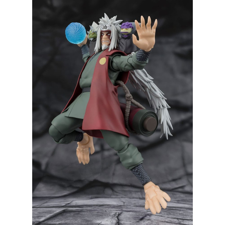 Bandai Tamashii - Jiraiya Hoja Oculta Maestro Sabio Heroico (Set Modo Sabio) - SH Figuarts SHF