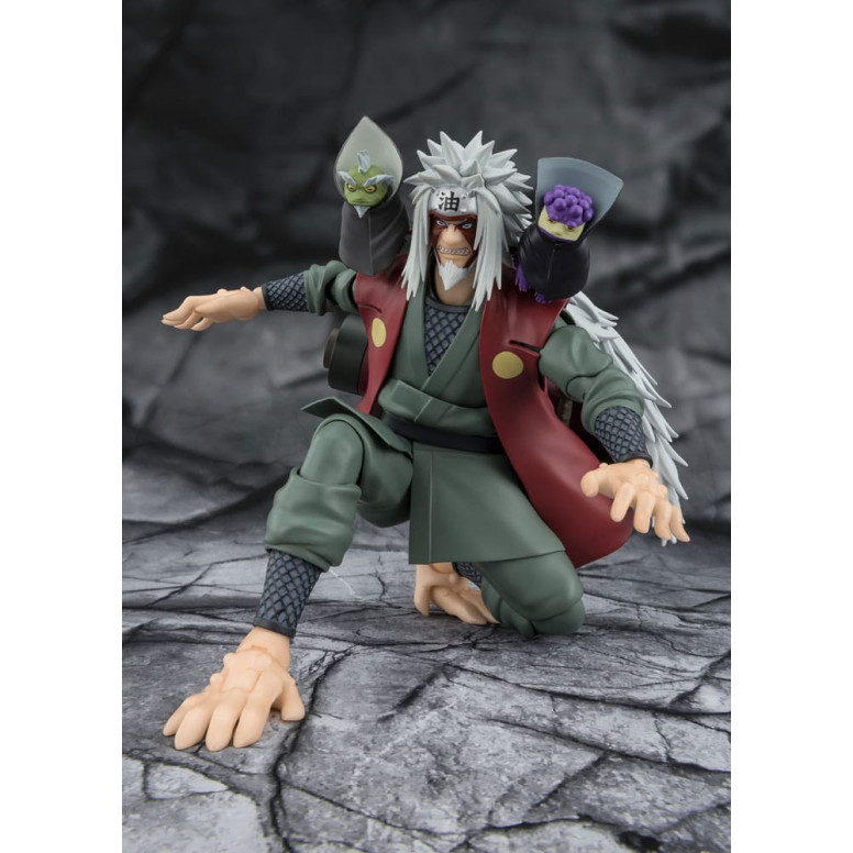 Bandai Tamashii - Jiraiya Hoja Oculta Maestro Sabio Heroico (Set Modo Sabio) - SH Figuarts SHF