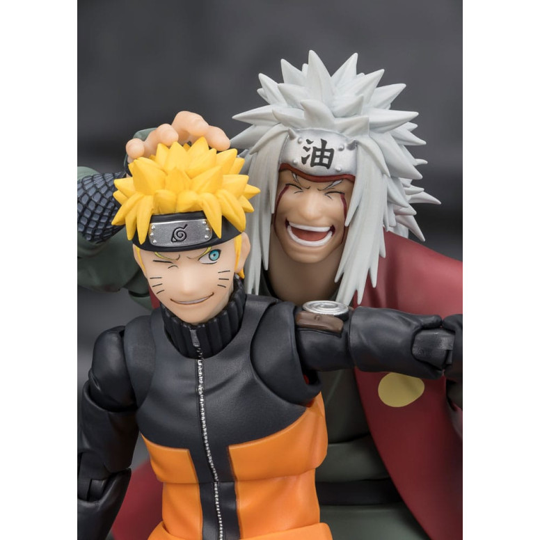 Bandai Tamashii - Jiraiya Hoja Oculta Maestro Sabio Heroico (Set Modo Sabio) - SH Figuarts SHF