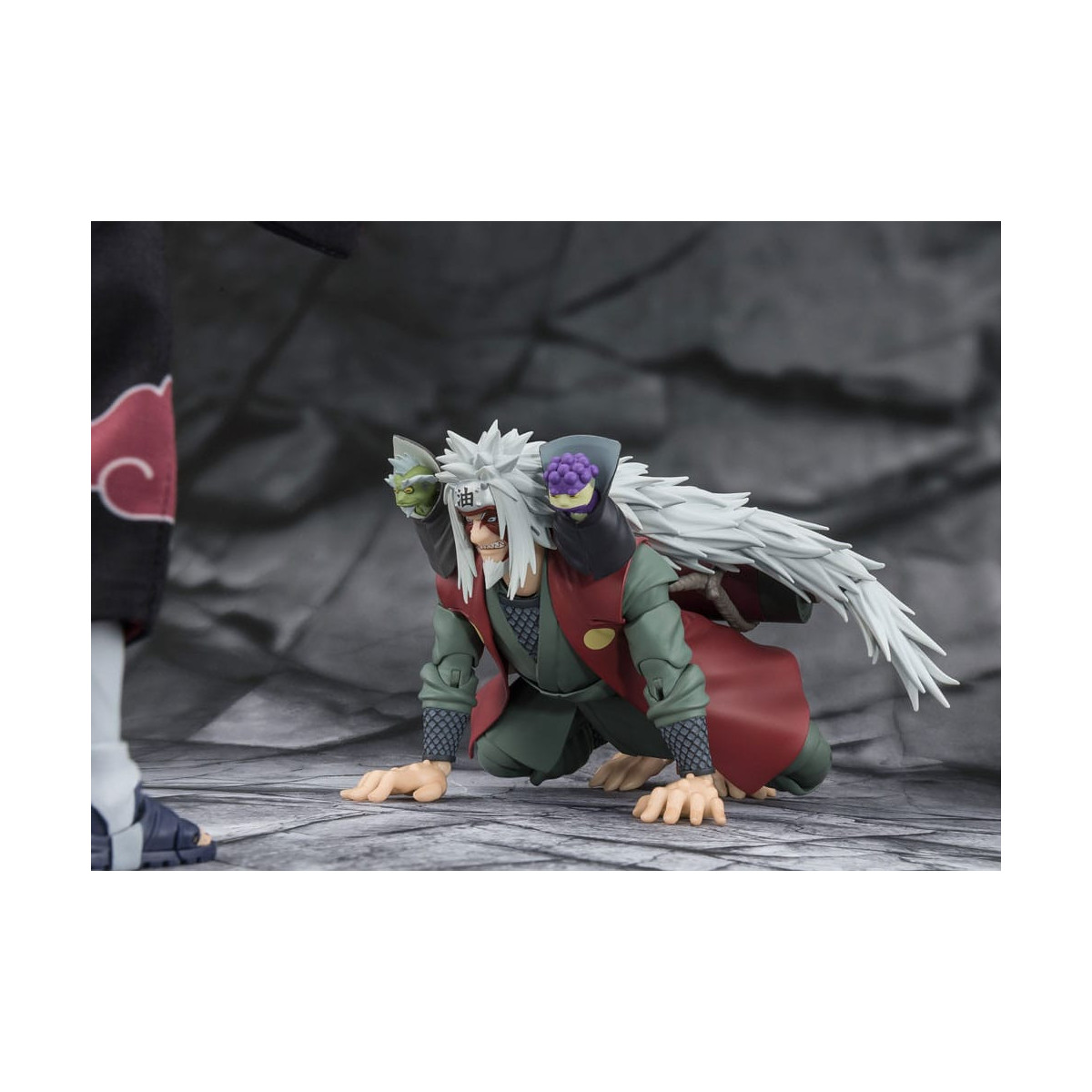Bandai Tamashii - Jiraiya Hoja Oculta Maestro Sabio Heroico (Set Modo Sabio) - SH Figuarts SHF