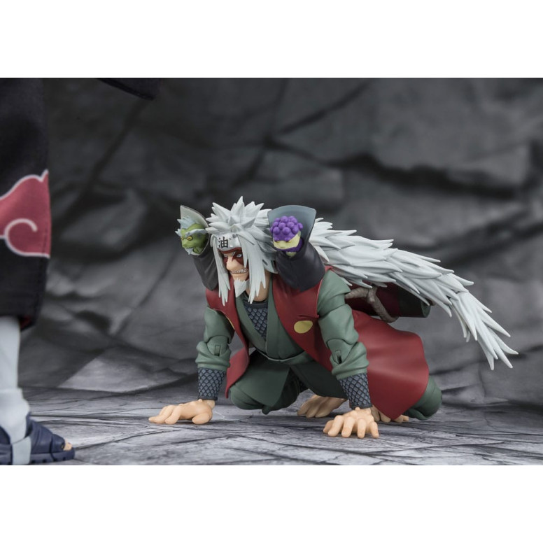 Bandai Tamashii - Jiraiya Hoja Oculta Maestro Sabio Heroico (Set Modo Sabio) - SH Figuarts SHF