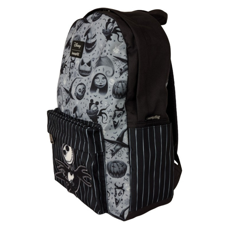 La extraña Navidad del Sr. Jack - Loungefly Mochila tamaño real Pesadilla antes de Navidad