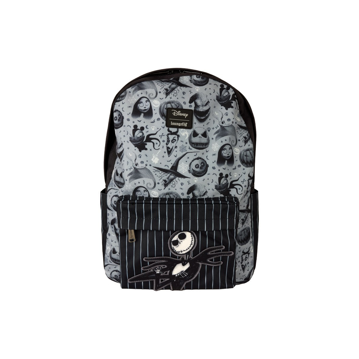 La extraña Navidad del Sr. Jack - Loungefly Mochila tamaño real Pesadilla antes de Navidad