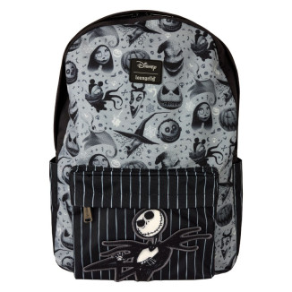 La extraña Navidad del Sr. Jack - Loungefly Mochila tamaño real Pesadilla antes de Navidad