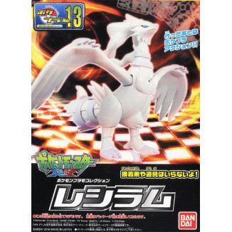 Bandai - Pokepla 13 - RESHIRAM Model Kit Pokémon - Pokémon Seleccione la serie RESHIRAMU
