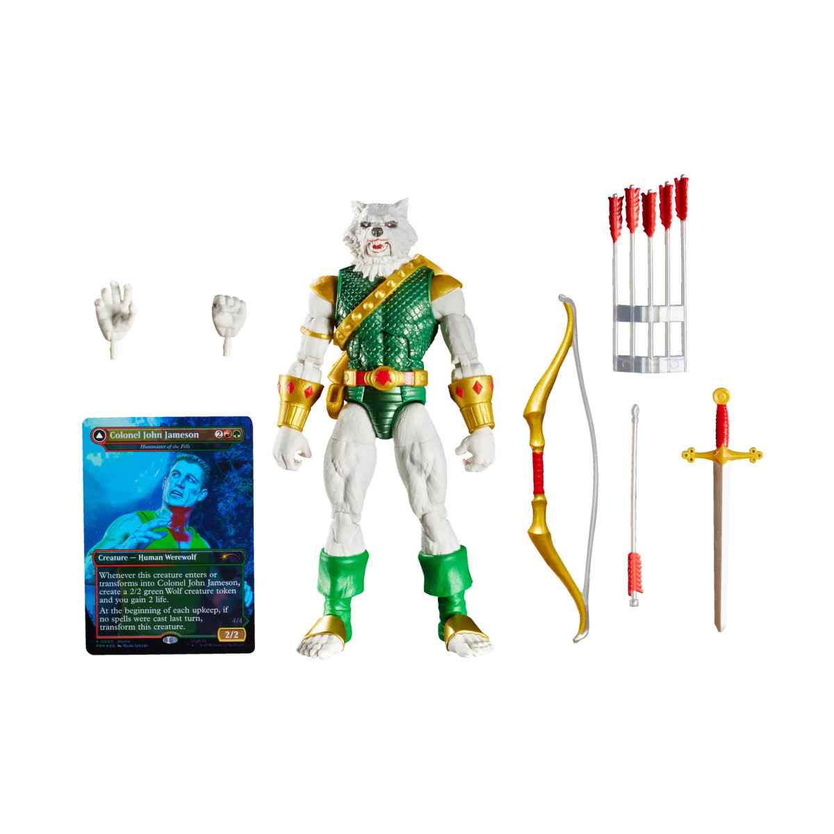 Marvel Legends - Magic: The Gathering Agente Hombre-Lobo