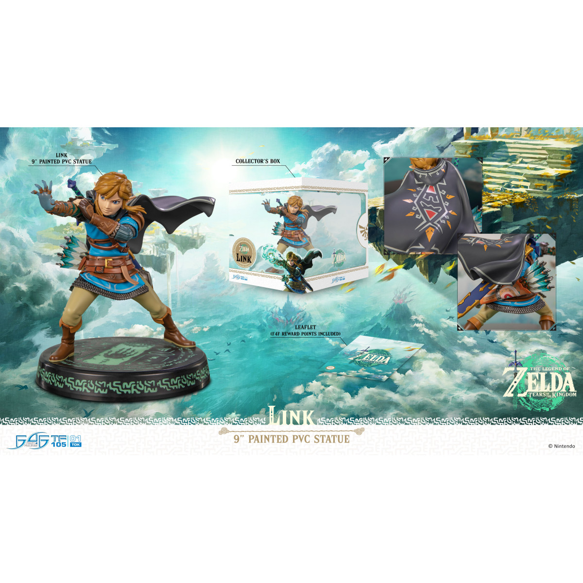 First 4 Figures La Leyenda de Zelda - Link Lágrimas del Reino