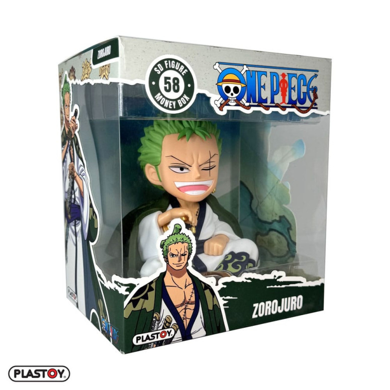 Plastoy - Hucha de Zorojuro - One Piece Figurine