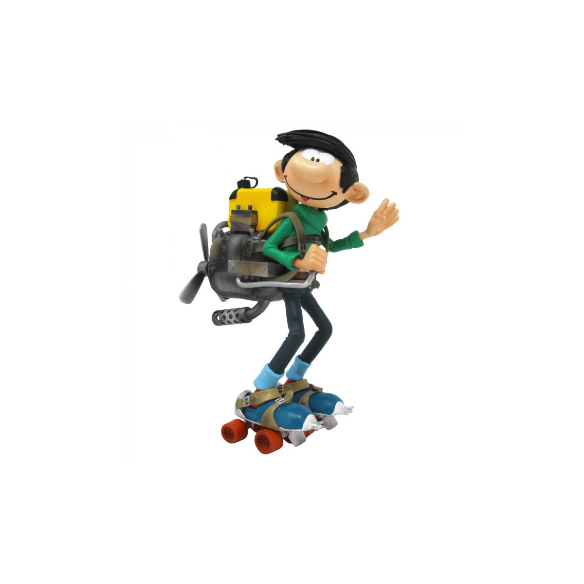 Plastoy Gaston Lagaffe - Gaston Lagaffe motor en patines