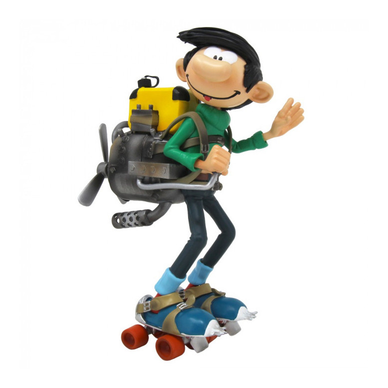 Plastoy Gaston Lagaffe - Gaston Lagaffe motor en patines