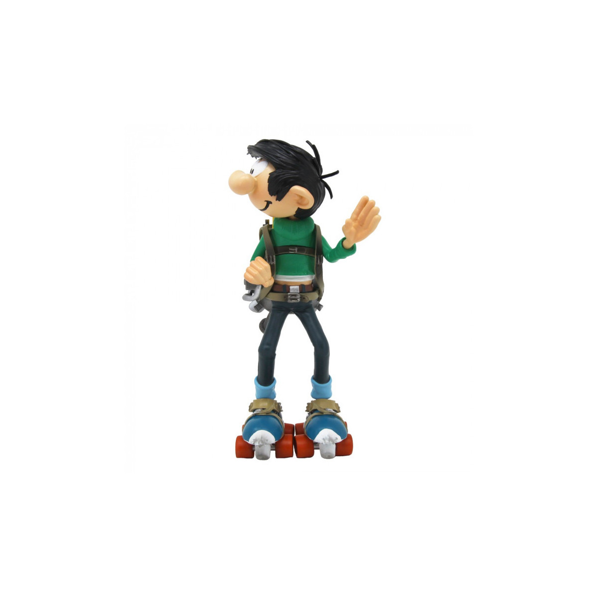 Plastoy Gaston Lagaffe - Gaston Lagaffe motor en patines
