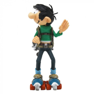 Plastoy Gaston Lagaffe - Gaston Lagaffe motor en patines