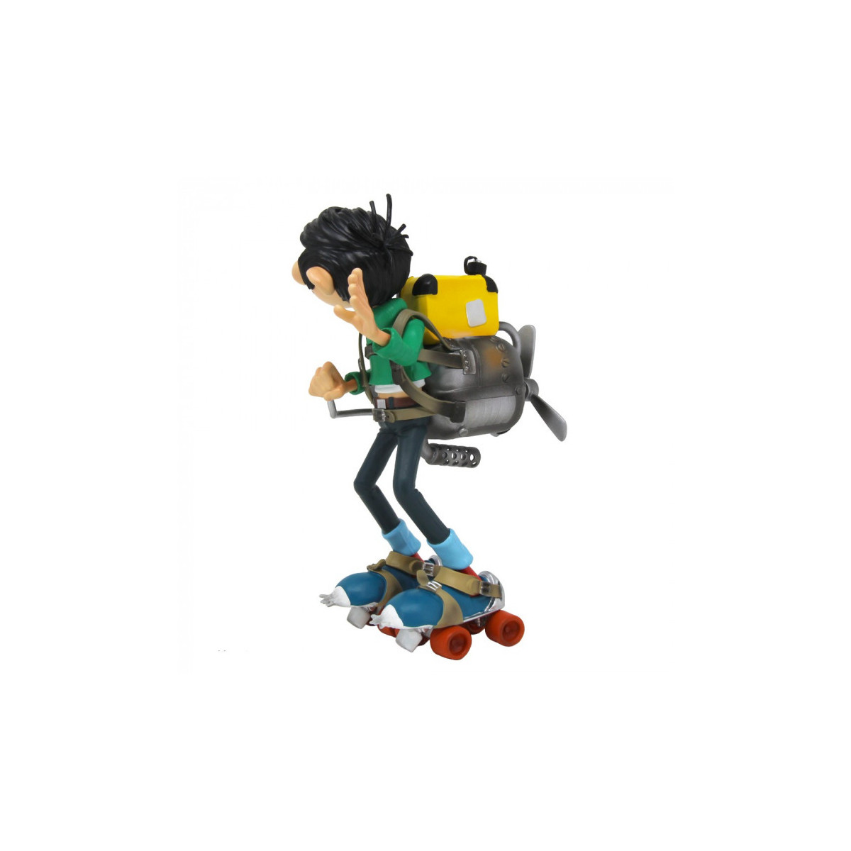 Plastoy Gaston Lagaffe - Gaston Lagaffe motor en patines