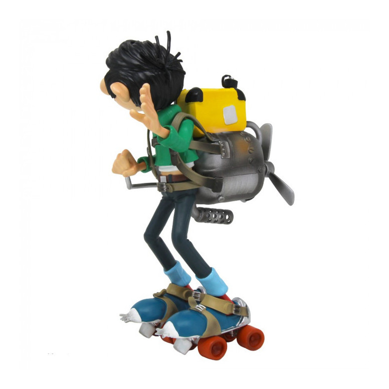 Plastoy Gaston Lagaffe - Gaston Lagaffe motor en patines