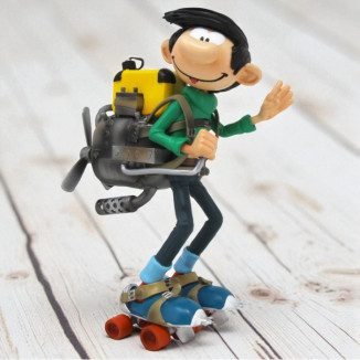 Plastoy Gaston Lagaffe - Gaston Lagaffe motor en patines