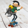 Plastoy Gaston Lagaffe - Gaston Lagaffe motor en patines