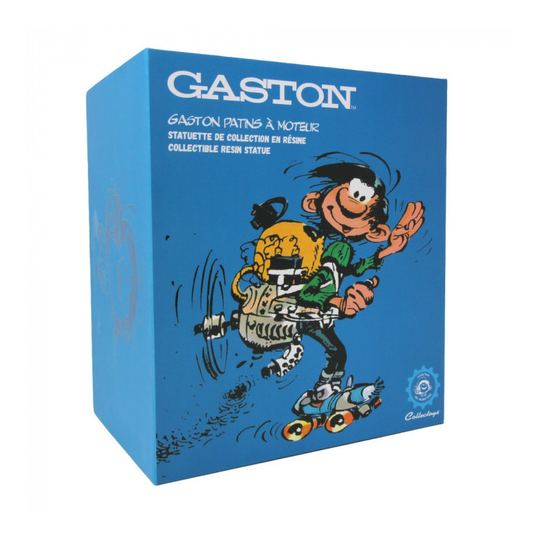 Plastoy Gaston Lagaffe - Gaston Lagaffe motor en patines