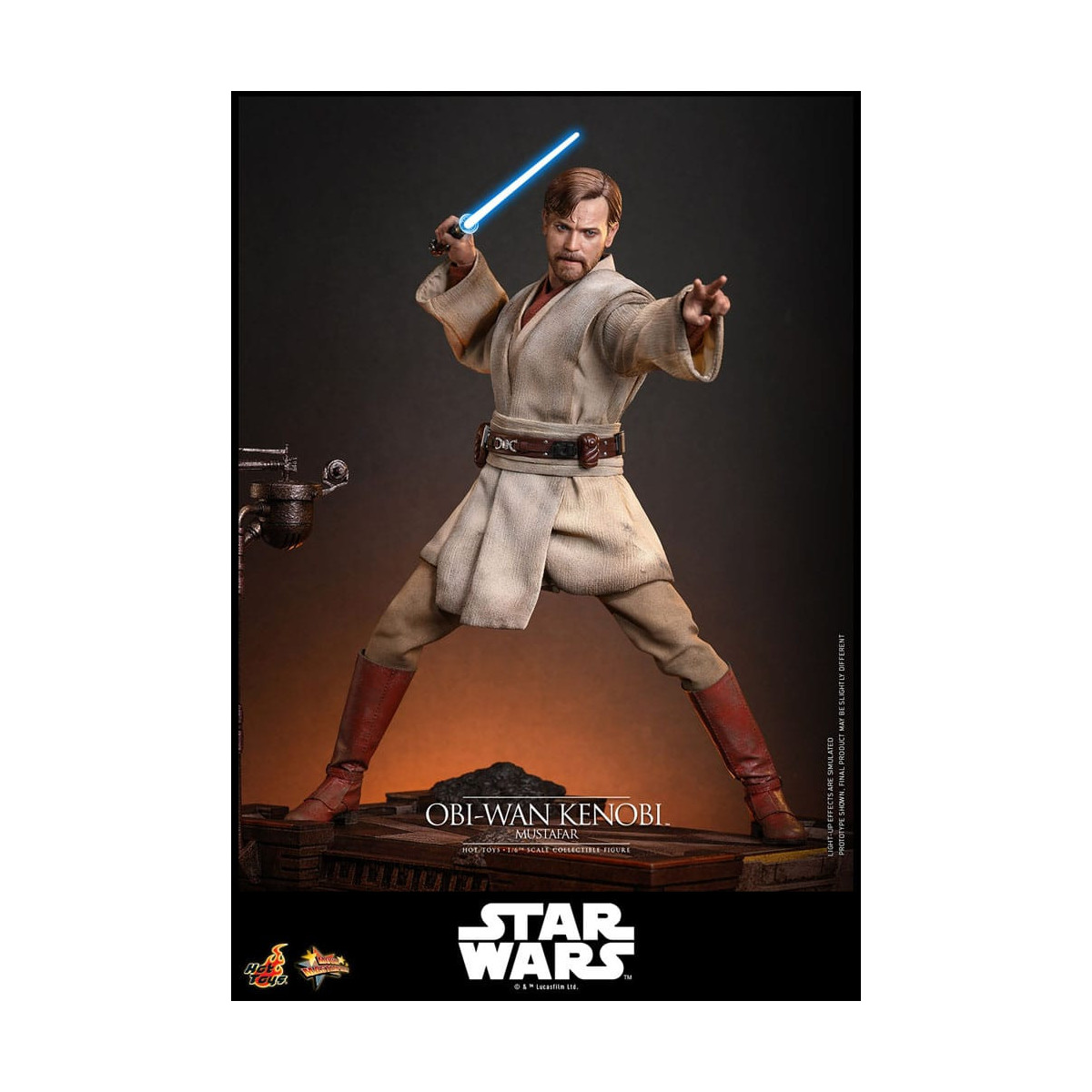 Hot toys Star Wars: Obi-Wan Kenobi (Mustafar) 1/6 - Episodio III: La venganza de los Sith