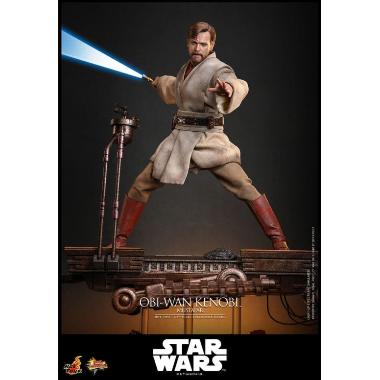 Hot toys Star Wars: Obi-Wan Kenobi (Mustafar) 1/6 - Episodio III: La venganza de los Sith