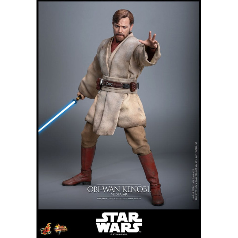 Hot toys Star Wars: Obi-Wan Kenobi (Mustafar) 1/6 - Episodio III: La venganza de los Sith