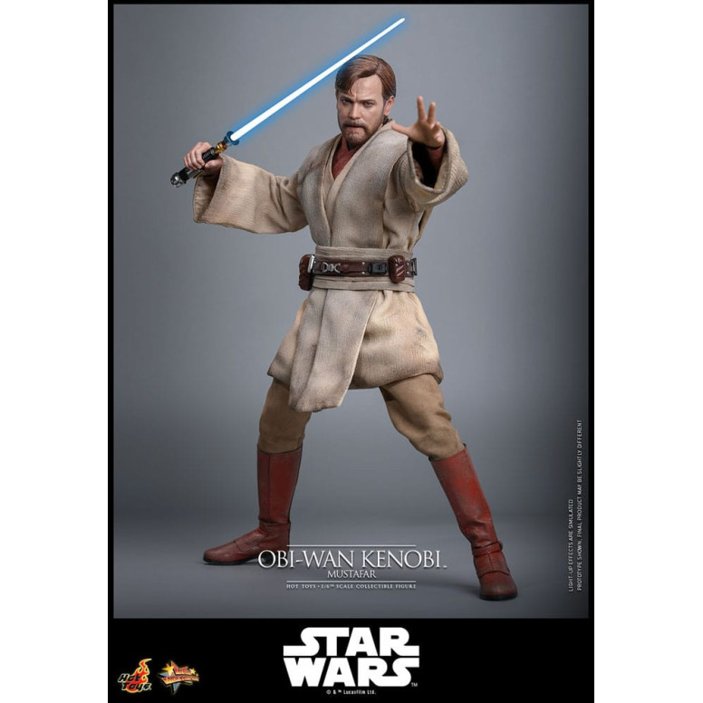 Hot toys Star Wars: Obi-Wan Kenobi (Mustafar) 1/6 - Episodio III: La venganza de los Sith